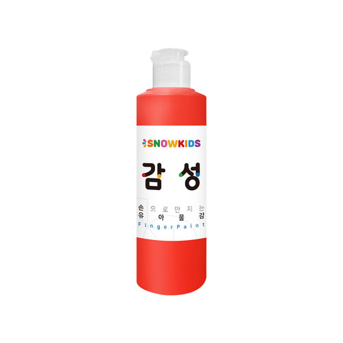 우선구매 연계고용 유아 그림물감 스노우키즈 감성물감 250ml (14색/색상선택)_썸네일